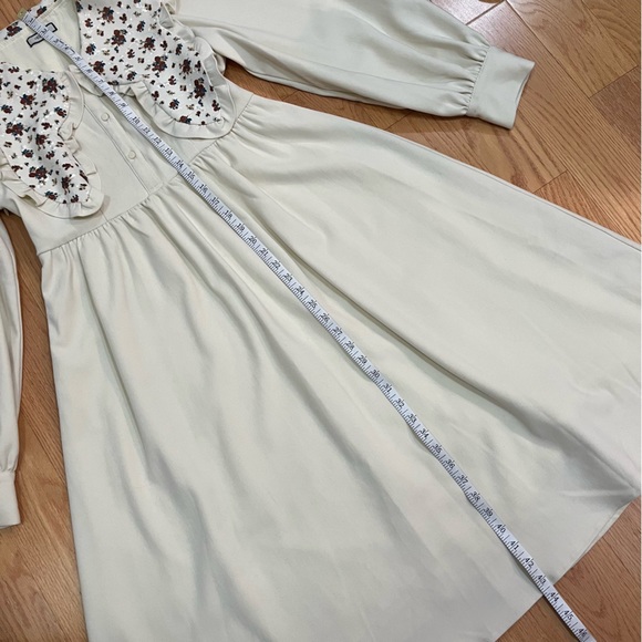 Kuose Peter Pan Collar Midi Dress - Picture 13 of 16